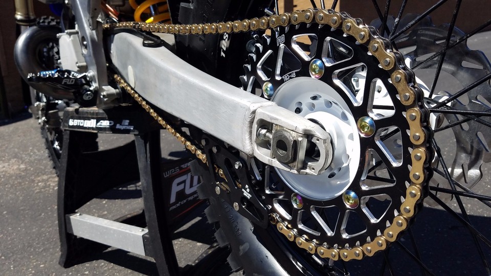 YZ SX-F KXF 450 250 Flo Motorsports 520 120 LINK GOLD MOTOCROSS CHAIN ...