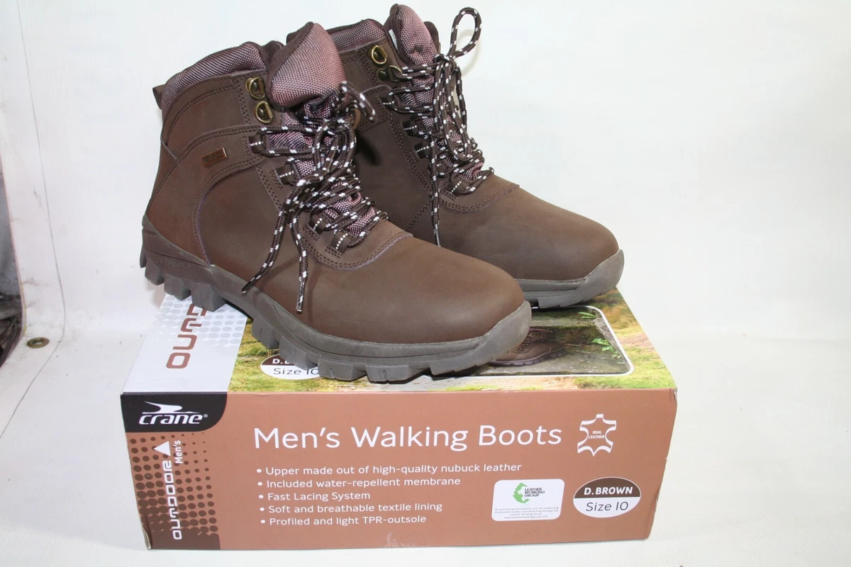 CRANE Outdoor Walking Boots UK 10 Brown eBay