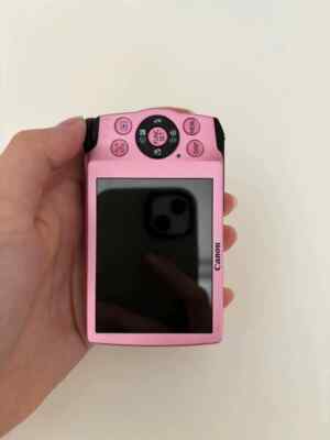 Canon PowerShot A3300 IS With 4GB SDHC Card Digital Camera Pink