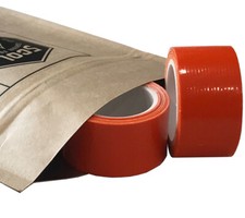 Mini Duct Tape Roll 1 in. x 100 in. Orange 2 pack 5col Survival Supply