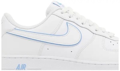 Nike Air Force 1 '07 White University Blue DV0788-101 | eBay