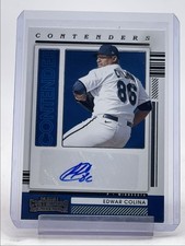 EDWAR COLINA 2021 CONTENDERS CONTENDER AUTOGRAPH BASEBALL AUTO Q1300-H