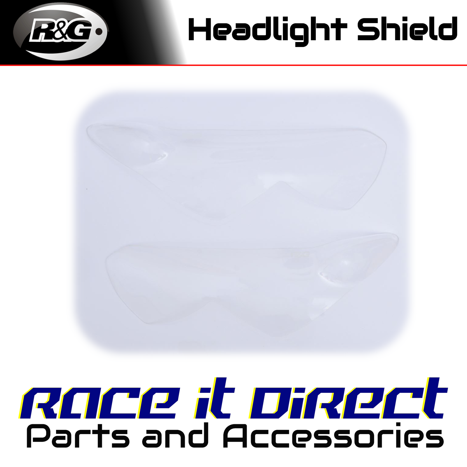 R&G - HLS0100CL - Headlight Shields