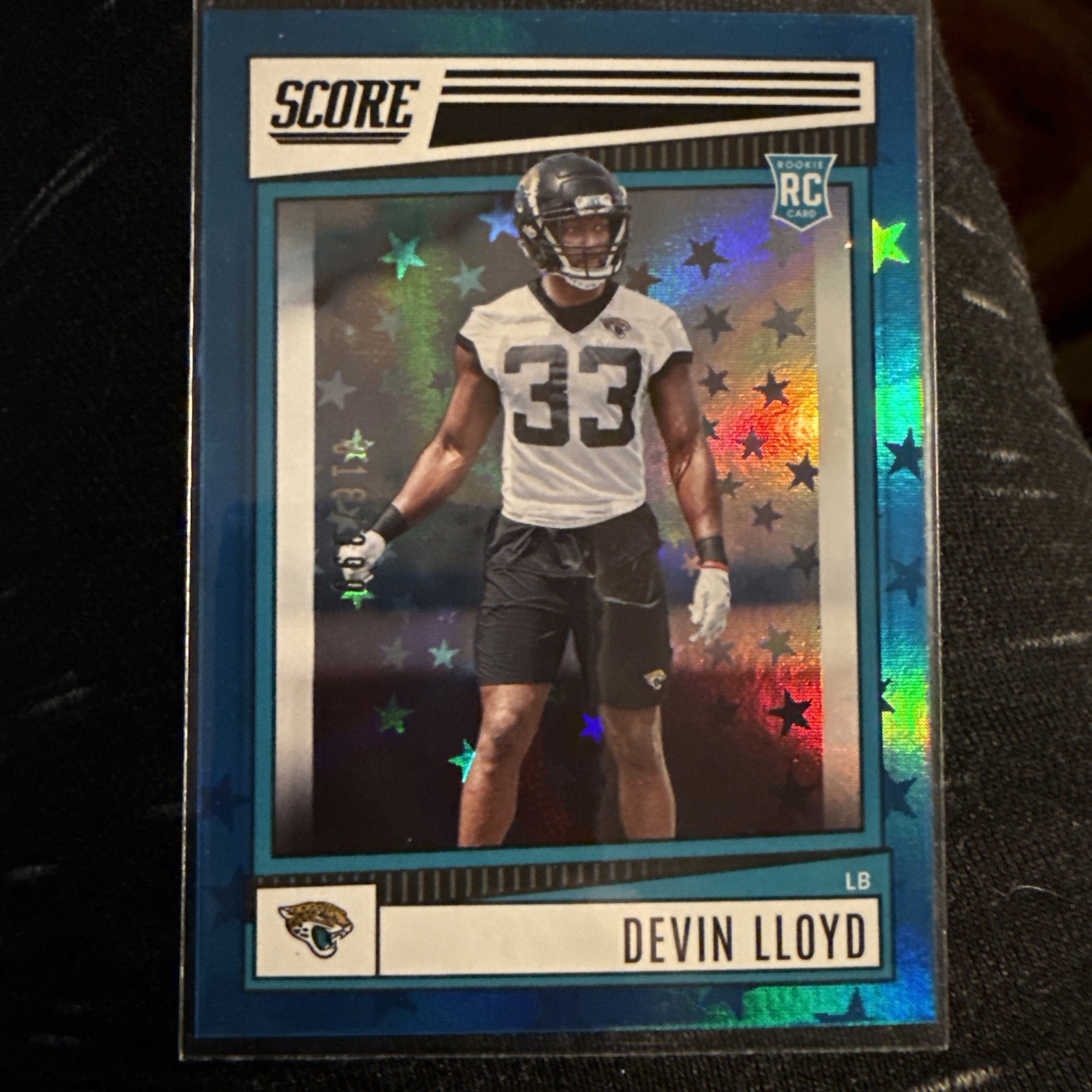 2022 Score Rookies Stars 318/399 Devin Lloyd #350 Rookie RC