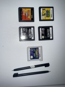 Nintendo 3DS XL Red Console Bundle &ndash; Fully Tested & Working