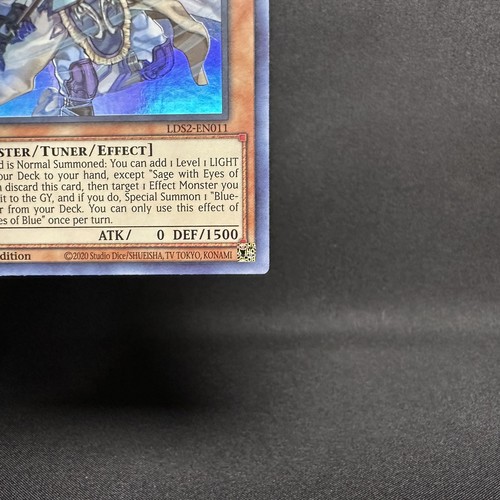 NM - Sage with Eyes of Blue (Purple) - 1st Ultra - LDS2-EN011 - Yu-Gi-Oh - Picture 6 of 16