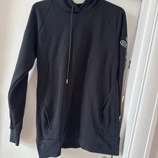 Large Black Pineapple Hoody Ladies