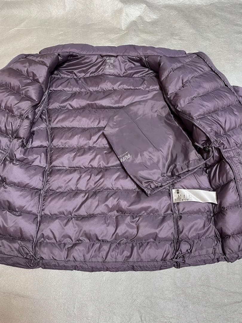 UNIQLO Pufftech Lightweight Down Jacket Purple Si… - image 8