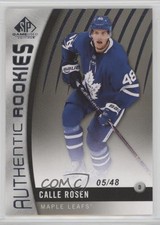 2017-18 SP Game Used Authentic Rookies /48 Calle Rosen #145 Rookie RC
