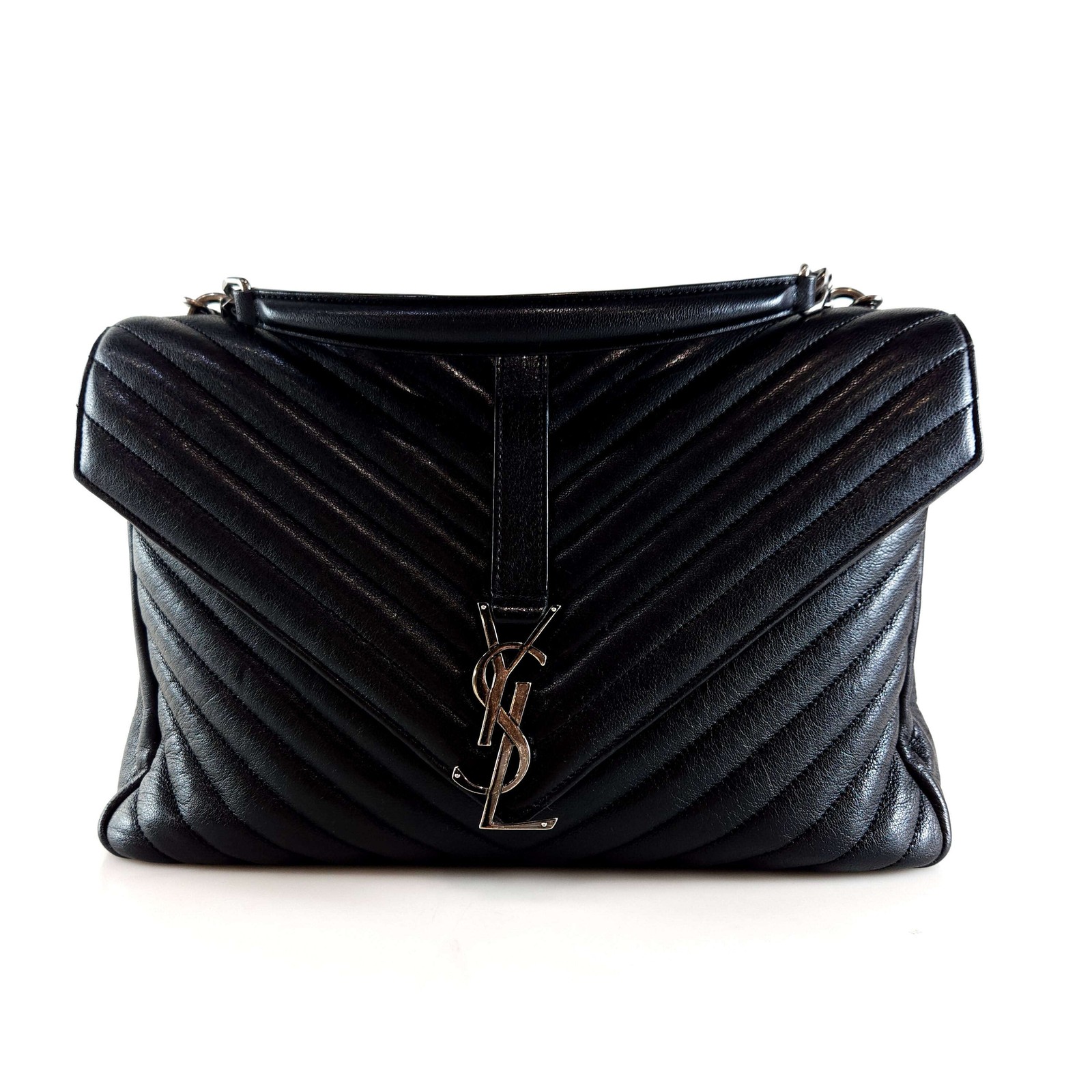 Borsa a tracolla Saint Laurent Monogram College Tote Bag 392738 10296 139431737