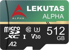 512GB Micro SD Card, microSDXC UHS-I Flash Memory Card TF Card, High Read Speed