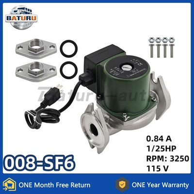 #ad Replacement NEW For Taco 008 SF6 Stainless Steel Circulator Pump 115V 1 25HP $159.00