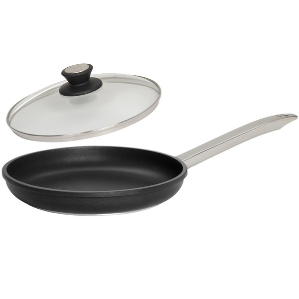 Skk Bratpfanne Ø32 Cm Induktion Antihaft Pfanne Edelstahlgriff & Deckel Aus Glas-image
