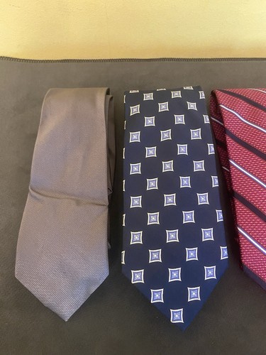 Jos. A. Banks Men’s Ties Lot of 5 Silk - Premier Executive Corporate Collection - Picture 2 of 8
