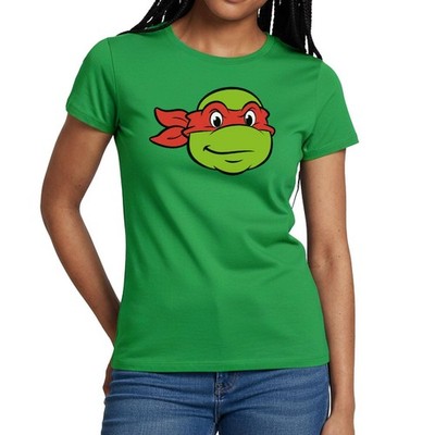 Teenage Mutant Ninja Turtles Raphael Kostüm Karneval Frauen T-Shirt