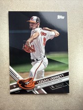 2017 Topps Update Series - #’d/66  Logan Verrett #US138 *BLACK* Parallel.