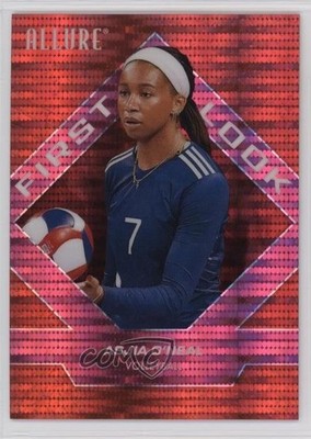 2025 Upper Deck Allure SE First Look Pink Pulsar 129/199 Asjia O'Neal #143 7vs