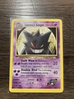 2000 Pokemon Gym Heroes Sabrina’s Gengar 29/132 LP Non Holo Vintage Card
