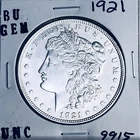 1921 BU GEM MORGAN SILVER DOLLAR UNC MS+++ U.S. MINT RARE COIN 9915
