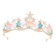 Mermaid Crown Tiara for Women Mermaids Birthday Partyifts G