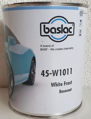 Baslac Wasserlack 45 W 1011 Frost White in 1 Liter
