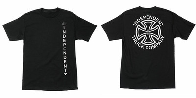 Independent Trucks Vertical Black Skateboard T-Shirt Reprint Graphic Shirt S-5XL