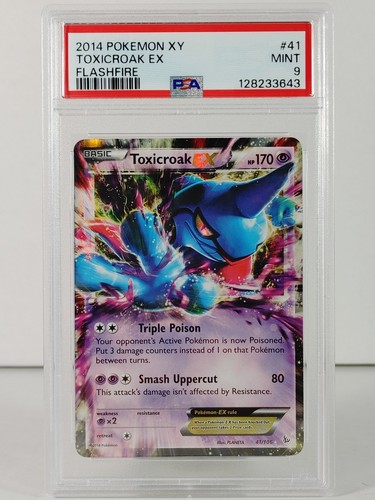 Toxicroak-EX graded PSA 9 for sale on eBay