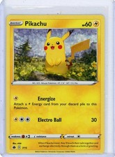 2022 Pokemon Pikachu Holo McDonald's Match Battle Promo Card 7/15 !