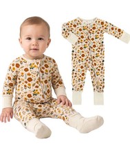 Viscose from Bamboo Baby Pajamas, 2-Way Zipper Footie Sleeper for Boys  Girl...