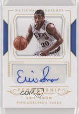 2017 Panini National Treasures Penmanship Gold 9/10 Eric Snow #PM-ESN Auto 0c3