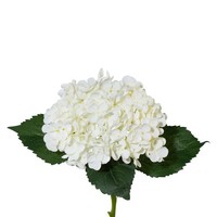 Kunstblume Hortensie, 3Er Set, Farbe Weiß, HöHe Ca. 53 Cm