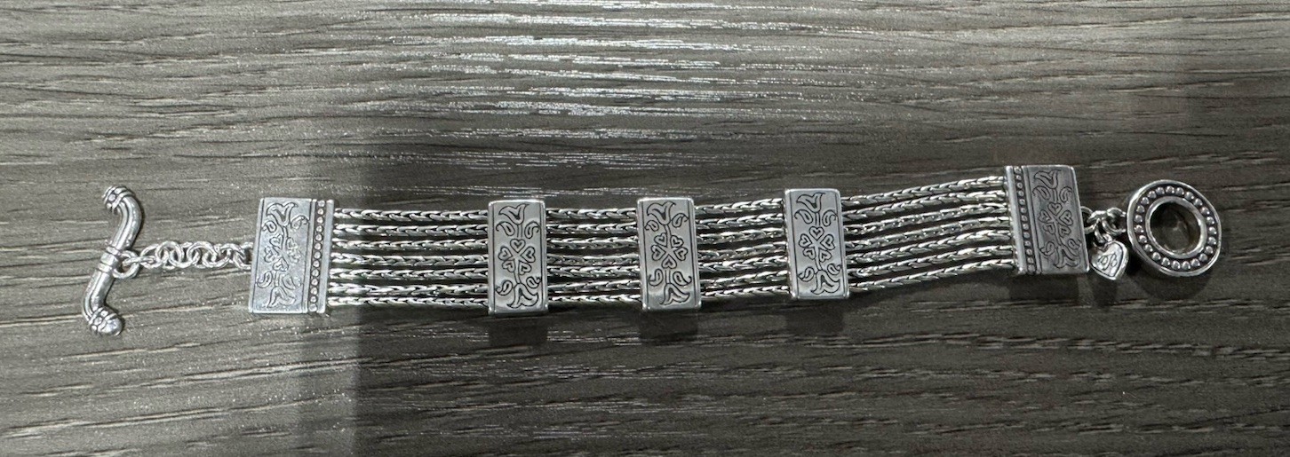 Brighton Multi Strand Toggle Closure Bracelet - image 1