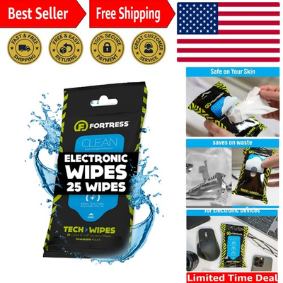 #ad #ad 25 ct. Tech Wipes with Fresh Clean Scent Multi Surface amp; Skin Safe $12.34