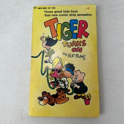 Tiger Turns On Bud Blake SC 1970 Tempo Books First Printing