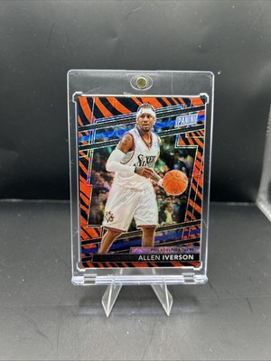 2024 Panini The National VIP Allen Iverson #37 Tiger Stripe Case Hit SSP 76ers