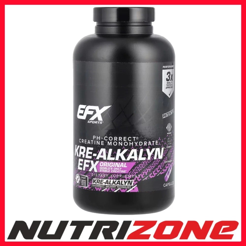 EFX Sports Kre-Alkalyn EFX Buffered Creatine Monohydrate (Clear Caps) - 120 caps
