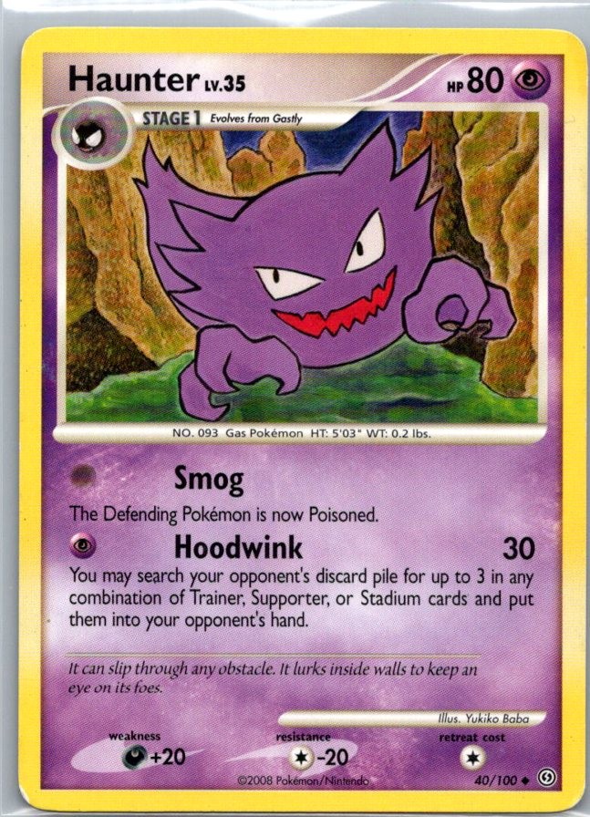 Haunter 40/100 Uncommon Stormfront NM