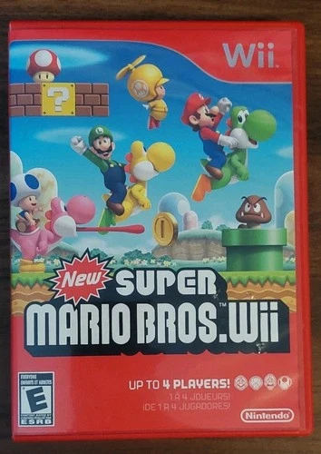New ListingNew Super Mario Bros. Wii (Wii) GAME+CASE, NO MANUAL, TESTED WORKING