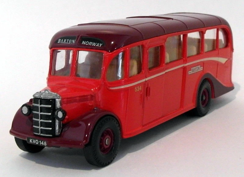 Corgi 1/50 Scale Diecast D41/1 - Bedford OB Coach & AEC Regent - Barton - Image 3 of 4