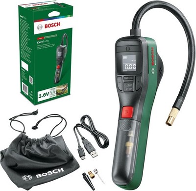 Bosch Electric Air Pump, Mini Compressor, EasyPump (3.0 Ah Battery, 3.6 Volt