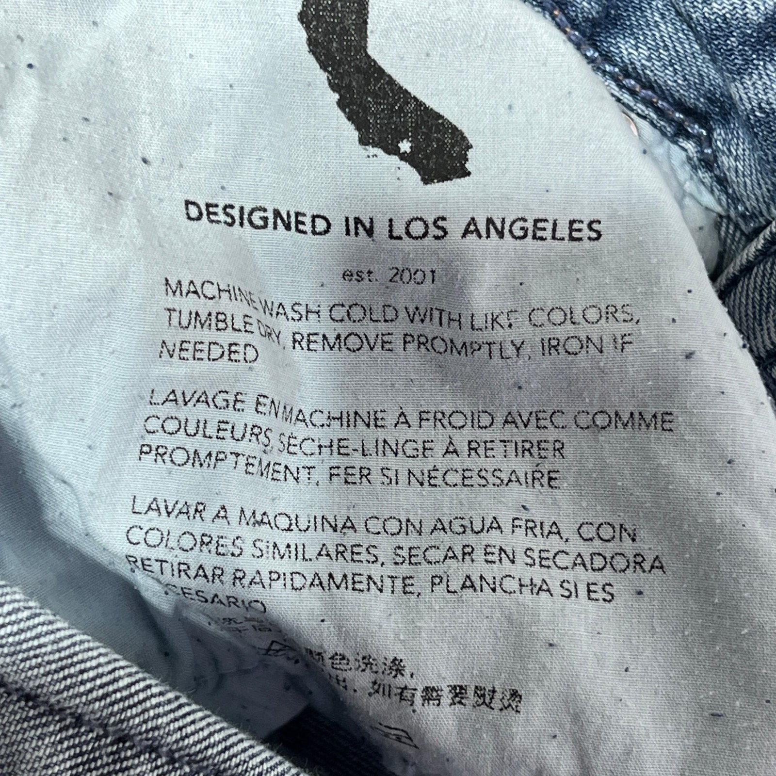 AG Adriano Goldschmied AG-ED Denim Light Wash Straight Leg Jeans Size 24 thumbnail 10