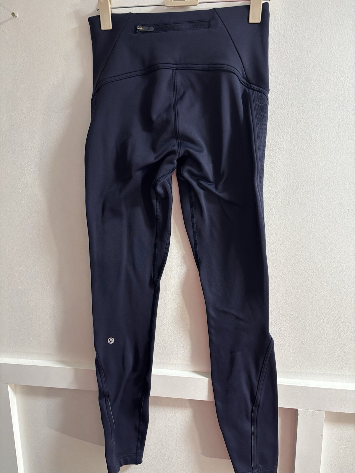 Lululemon in navy blue With Zip Pocket Size 4