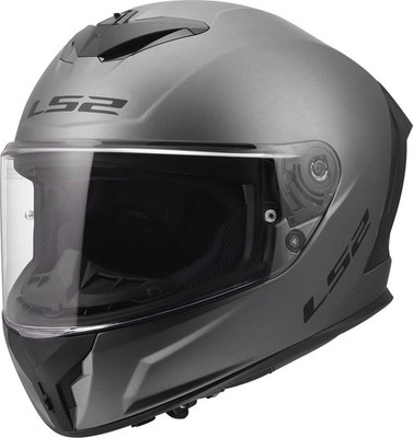LS2 FF820 RAPID III SOLID Titanium matt Integralhelm ECE 22.06 L 59/60