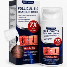 Effective Folliculitis Treatment Cream - 5 Benzoyl Peroxide  Tea Tree Oil, 100