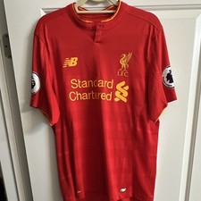 New Balance Liverpool Sadio Mané #19 Premier League Home Soccer Jersey Men L