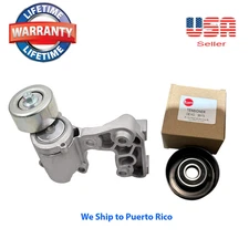 Set Drive Belt Tensioner Assembly & idler pulley Fit Toyota Lexus 3.5L 4.0L V6