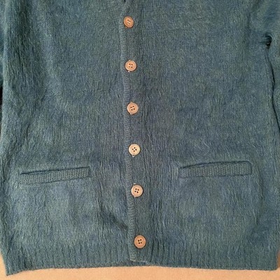 Vintage 1960s Mohair Cardigan knit sweater Campus brand | eBay