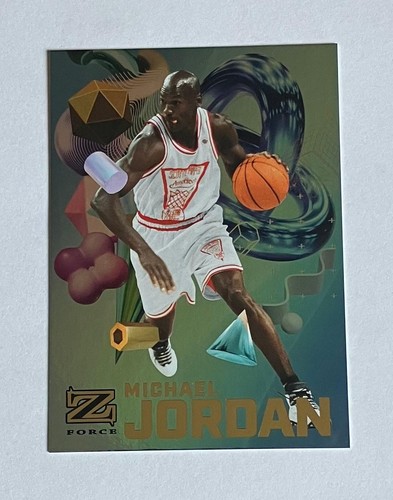 Michael Jordan 2022 UD Skybox Metal Universe Champions Z-Force Insert Z-1
