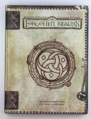 D&D Forgotten Realms Campaign Guide No Map Greenwood, et al  WotC