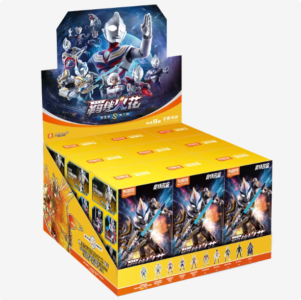 Blokees Ultraman Galaxy S 2 The Nexus Of Light Full Set 9 Pcs No